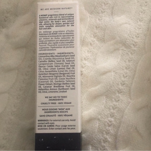 Monat Rejuveniqe Oil - Picture 3 of 3